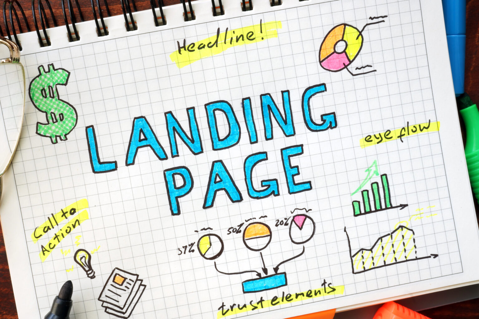 Landing page vs website dojo creative